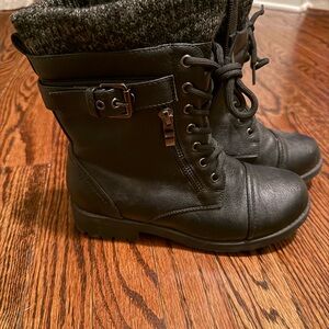 Dream Pairs Black Combat Boots